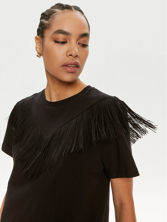 PINKO Pinko T-särk Under World 103727 A1XS Must Regular Fit
