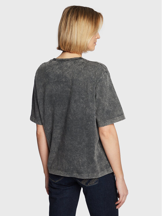 T-shirt W3RI23 K8FQ0 Grigio Regular Fit