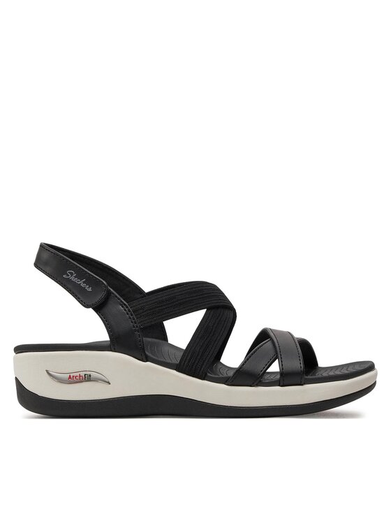 Sandale Skechers Arch Fit Sunshine-Luxe Lady 163387/BLK Black