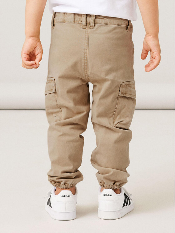 NAME IT NAME IT Jogger 13212620 Μπεζ Baggy Fit