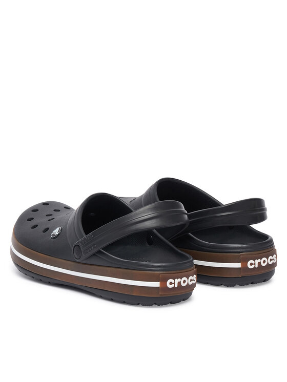 Crocs Crocs Pantoletten Crocband Gum Clog 212756 Schwarz