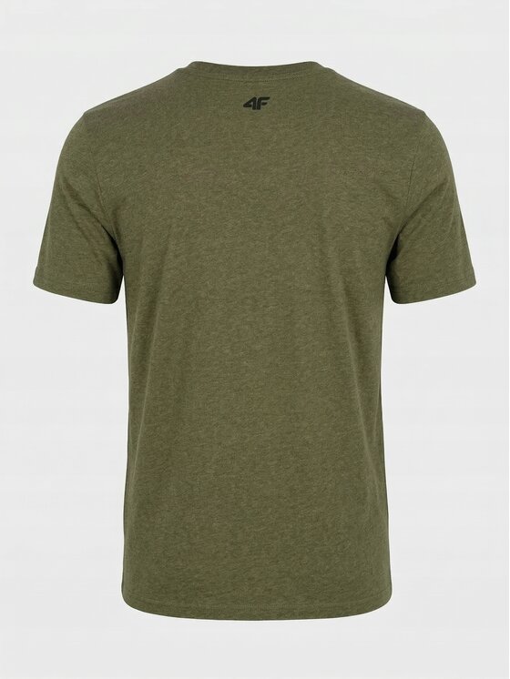 4F 4F T-Shirt Z-TTSHM3947-3-B Biały Regular Fit