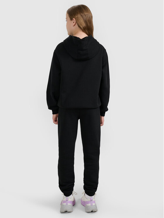 4F 4F Spodnie dresowe URBAN COMMUTER Czarny Regular Fit