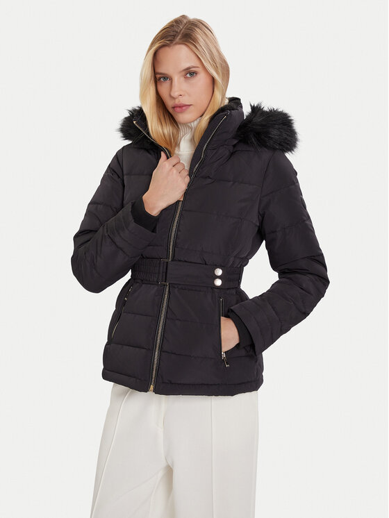 Morgan Morgan Vatovaná bunda 252-GAMONI Černá Slim Fit