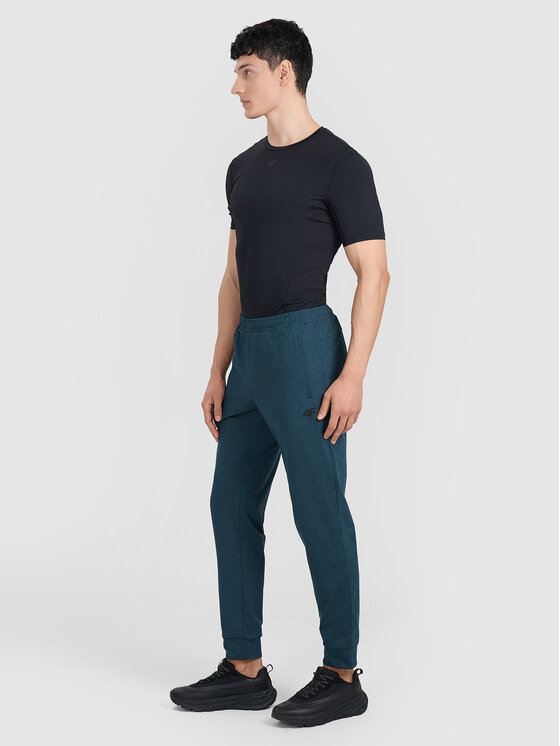 4F 4F Spodnie dresowe MULTI ACTIVE Granatowy Regular Fit