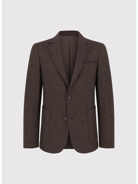 Pako Lorente Pako Lorente Marynarka P26WP-3X-012 Brązowy Slim Fit