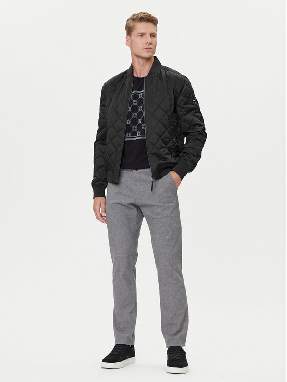 JOOP! JOOP! Kurtka bomber 17 JO-330Adams 30047548 Czarny Regular Fit