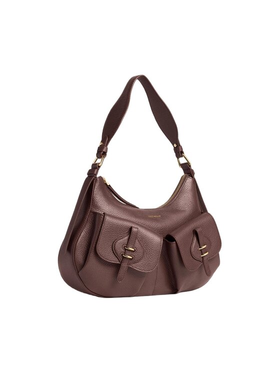 Coccinelle Coccinelle Torebka Mavery Pocket 2 Bordowy