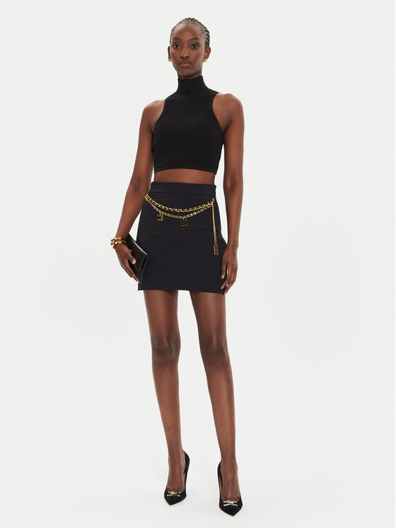 Elisabetta Franchi Elisabetta Franchi Miniseelik GO-T36-46E2 Must Regular Fit