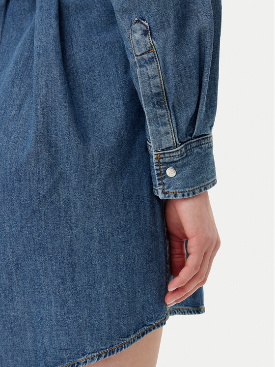 JOOP! Jeans JOOP! Jeans Džínsové šaty Nele 30046673 Modrá Regular Fit