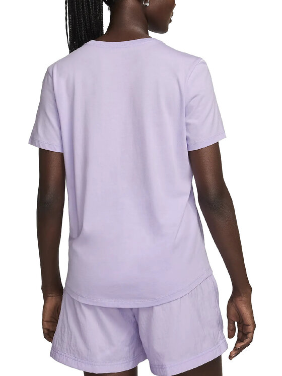 Nike Nike T-Shirt DX7902 Fioletowy Regular Fit