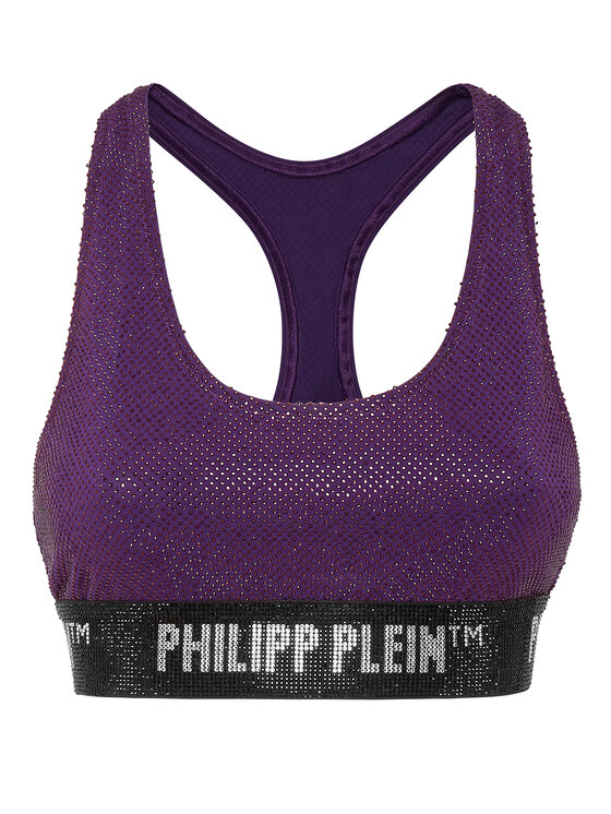 PHILIPP PLEIN PHILIPP PLEIN Biustonosz sportowy 7455 Fioletowy