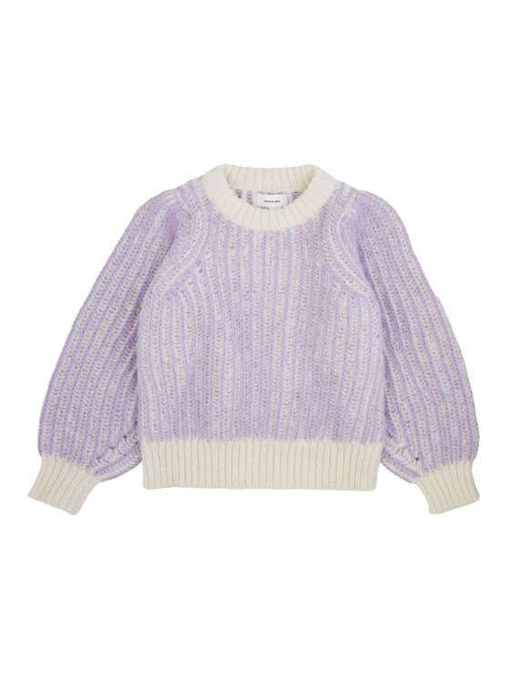 Vero Moda Girl Vero Moda Girl Sweter Juliette 10272978 Fioletowy Regular Fit