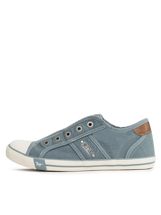 Mustang Mustang Sneakers aus Stoff 1099-409-807 Blau