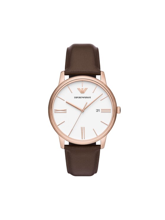 Emporio Armani Hodinky Classics AR11572 Hnedá