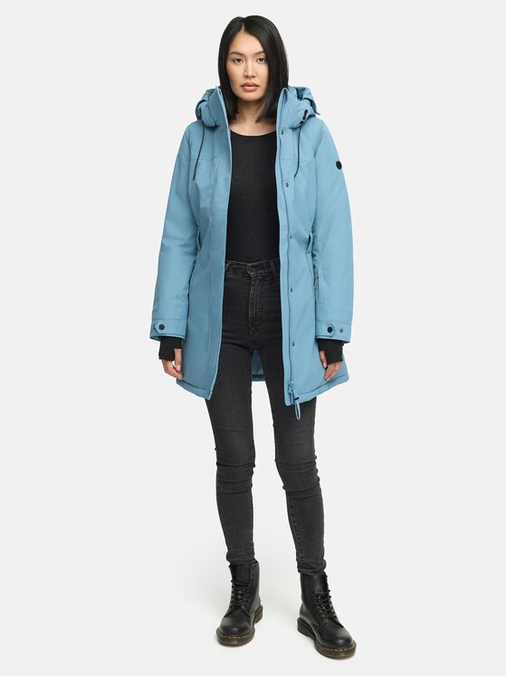 Navahoo Navahoo Kurtka zimowa Frostkuss Niebieski Regular Fit