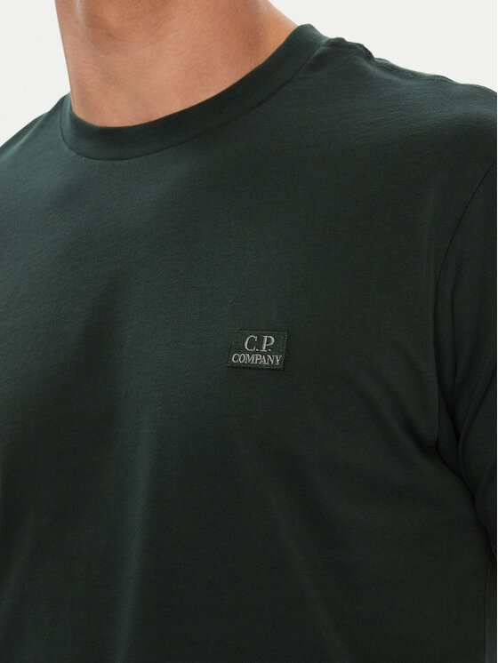 C.P. Company C.P. Company Tričko 21CMTS726A005100W Zelená Regular Fit