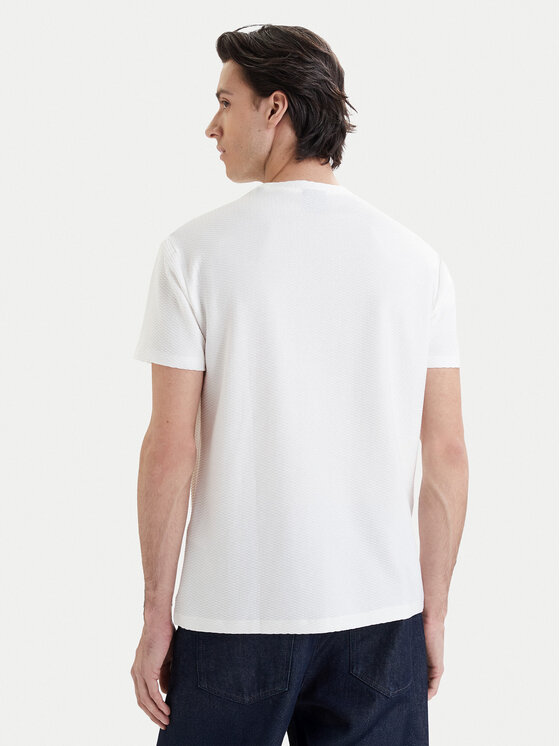 Armani Exchange Armani Exchange Majica XM002453 AF10337 U0009 Bela Regular Fit