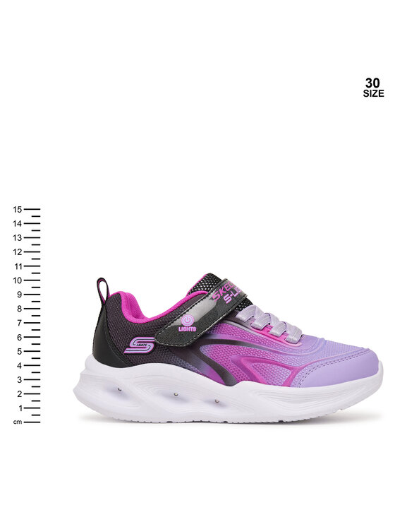 Skechers Skechers Sneakersy Sola Glow 303713L/BKMT Fioletowy