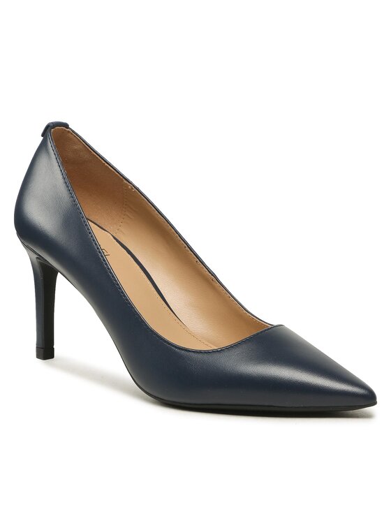 Pantofi cu toc subțire MICHAEL Michael Kors Slina Flex Pump 40F2HNMP2L Bleumarin
