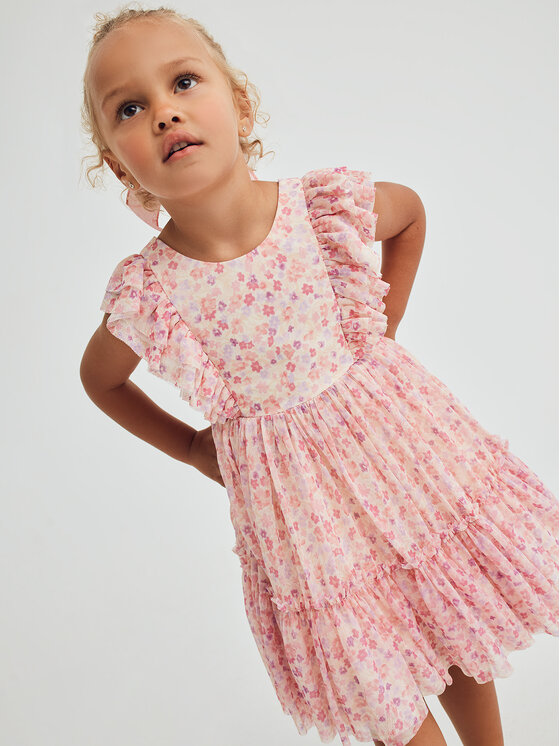 Abel & Lula Abel & Lula Літня сукня 5046 Рожевий Regular Fit