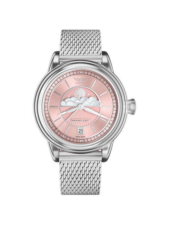 Aviator Aviator Orologio V.1.33.0.257.5 Argento