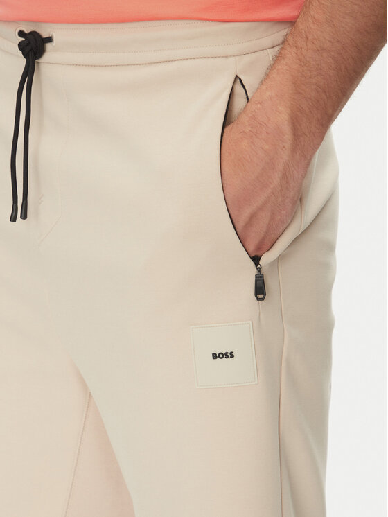 BOSS BOSS Sportovní kraťasy Headlo 50537199 Béžová Regular Fit