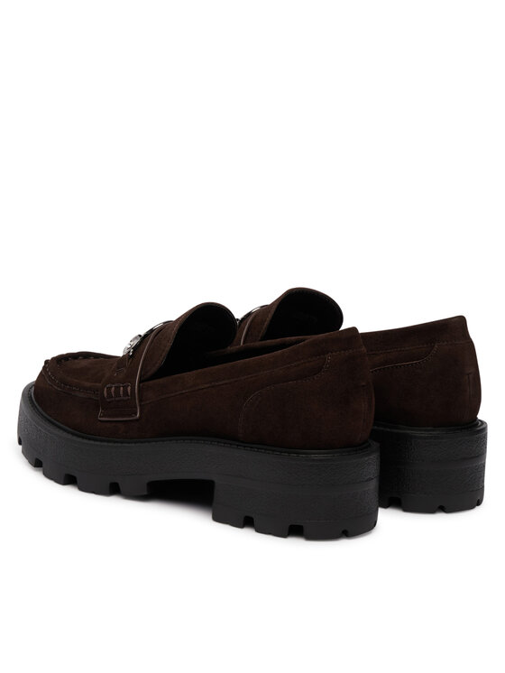 Guess Guess Loafersy FLFYA2 SUE14 Brązowy ciemny