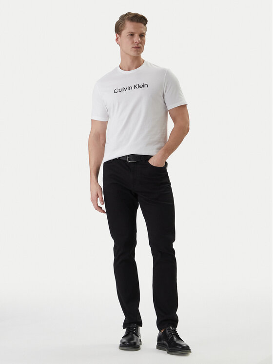 Calvin Klein Calvin Klein Póló LV04LF809G Fehér Regular Fit