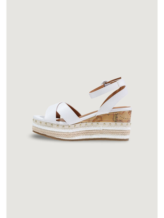 Alviero Martini Prima Classe Alviero Martini Prima Classe Sandali WEDGE H80 Bianco