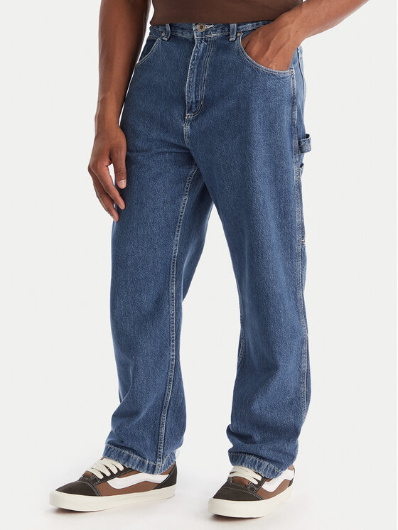 Billabong Billabong Džinsi Bad Dog Workwear EBYDP03002 Zils Loose Fit