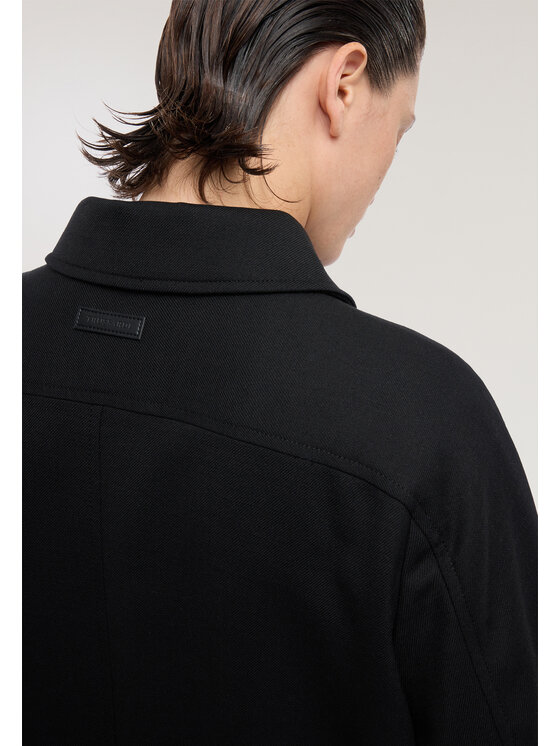 Trussardi Trussardi Płaszcz zimowy 0325A000428N033 Czarny Regular Fit