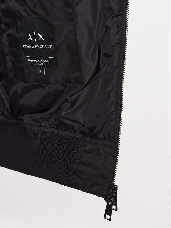 Armani Exchange Armani Exchange Bundy bomber 6RZB05 ZNUEZ 1200 Čierna Regular Fit