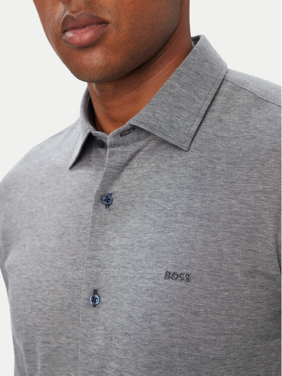 BOSS BOSS Košile Mysoft 50519748 Modrá Slim Fit