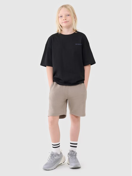 4F 4F Šortky 4FJWSS25TSHOM600-83s Hnedá Regular Fit
