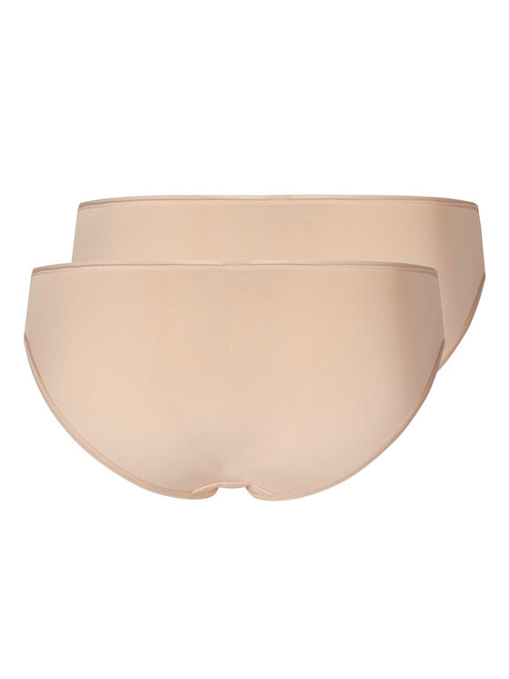 Skiny Skiny Komplet 2 par fig 85722 Beżowy