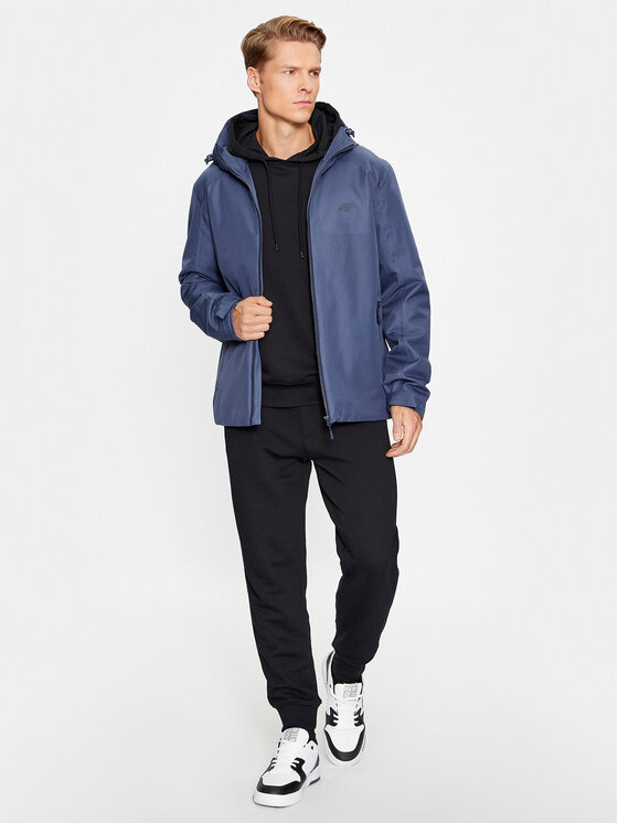 4F 4F Outdoor jakna 4FAW23TTJAM304 Tamnoplava Regular Fit