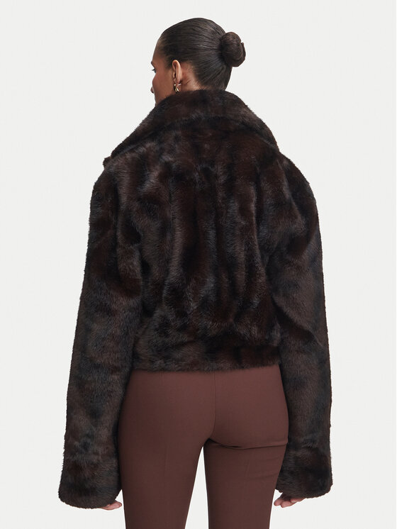 Rinascimento Rinascimento Шуба CFC0127048003 Темно-коричневий Regular Fit