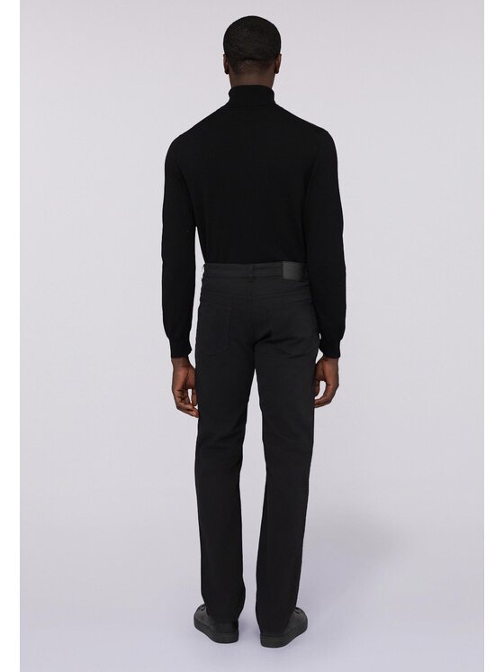 Trussardi Trussardi Pantaloni di tessuto P700H004766N033 Nero Regular Fit