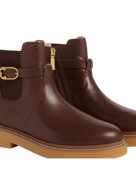 Coccinelle Coccinelle Stivaletti C-Saddle Vintage Marrone
