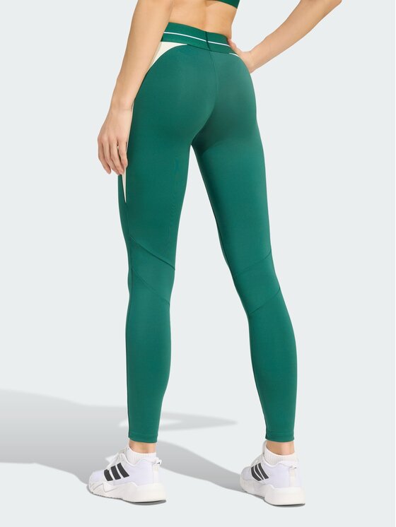 adidas adidas Legginsy 168775 Zielony Fitted Fit