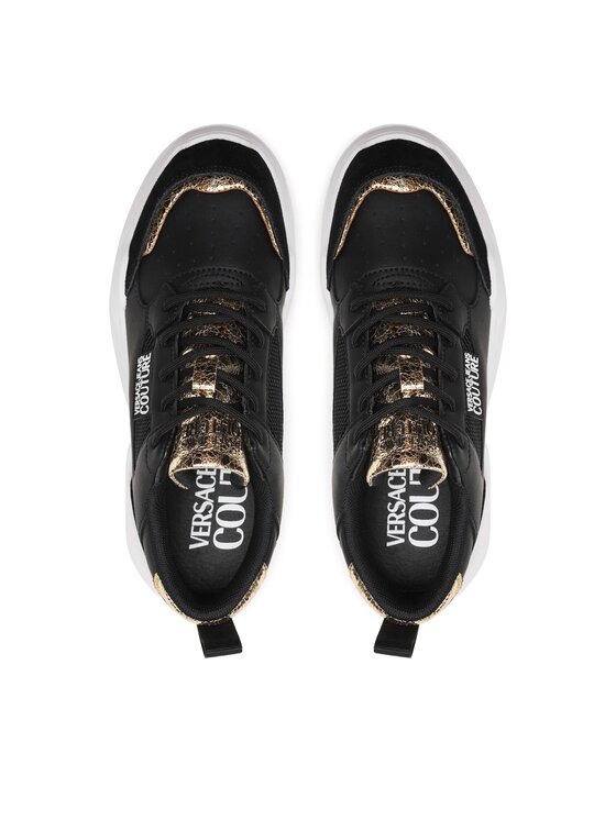 Versace jeans couture schuhe schwarz clearance