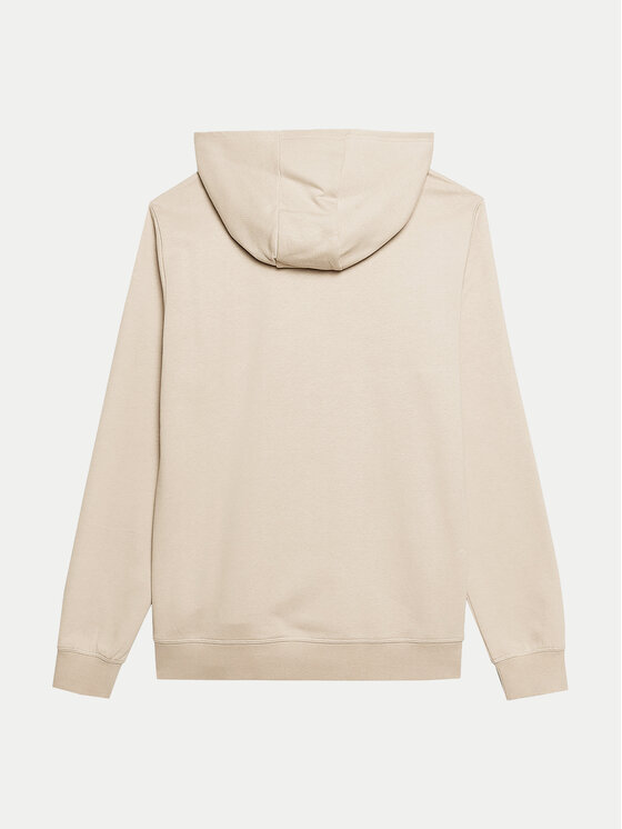 4F 4F Μπλούζα 4FWSS24TSWSM0950 Μπεζ Regular Fit
