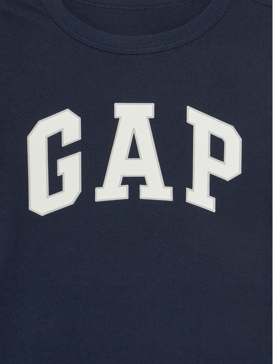 Gap Gap Tricou 708370-02 Bleumarin Regular Fit