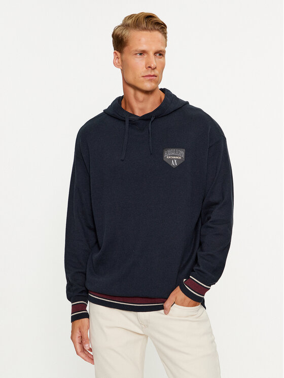Armani Exchange Armani Exchange Sweater 6RZM2A ZM3FZ 1510 Sötétkék Regular Fit