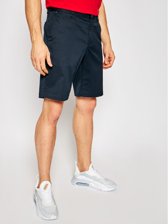 EA7 Emporio Armani EA7 Emporio Armani Pantaloncini di tessuto 2095380 3GPS12 PN71Z Blu scuro Regular Fit