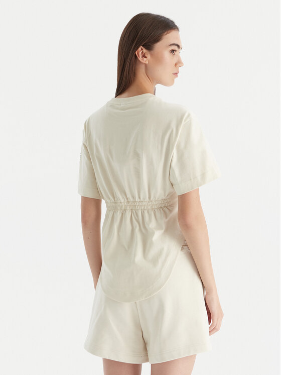 adidas by Stella McCartney adidas by Stella McCartney T-särk JX6775 Beež Regular Fit