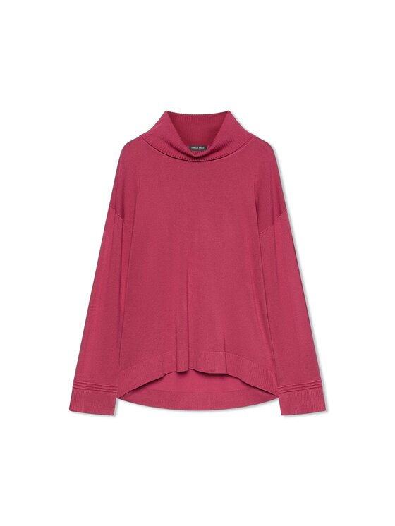 Fiorella Rubino Fiorella Rubino Sweter M277L008559N016 Czerwony Over Fit