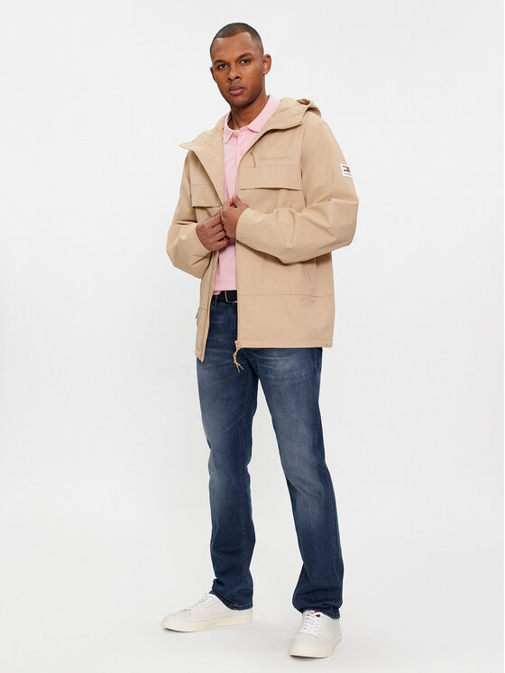 Tommy Jeans Tommy Jeans Μπουφάν μεταβατικό Chicago DM0DM17889 Μπεζ Regular Fit