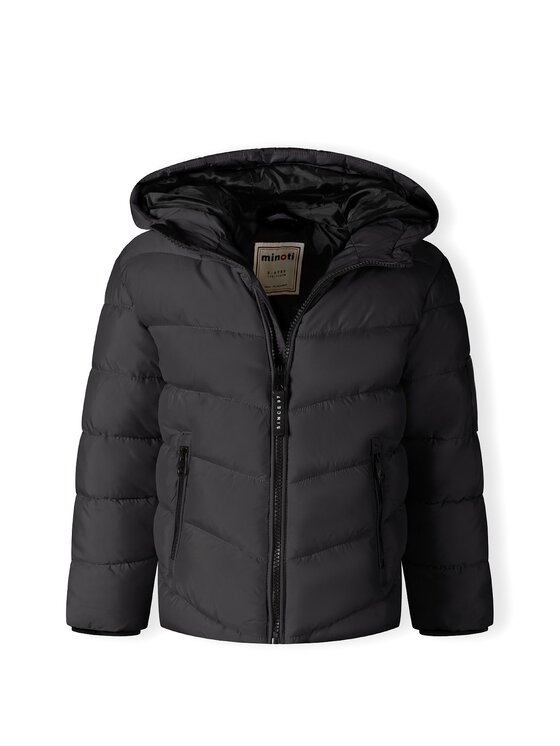MINOTI MINOTI Kurtka zimowa 19coat50 Czarny Regular Fit